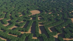 Create a FOREST MAZE in Terragen