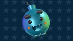 Create a Super Cute Little Bomb Using Blender 2.79