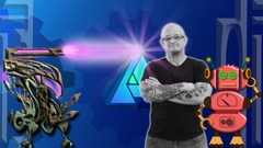 The robot workshop- Building assets in Affinity Designer