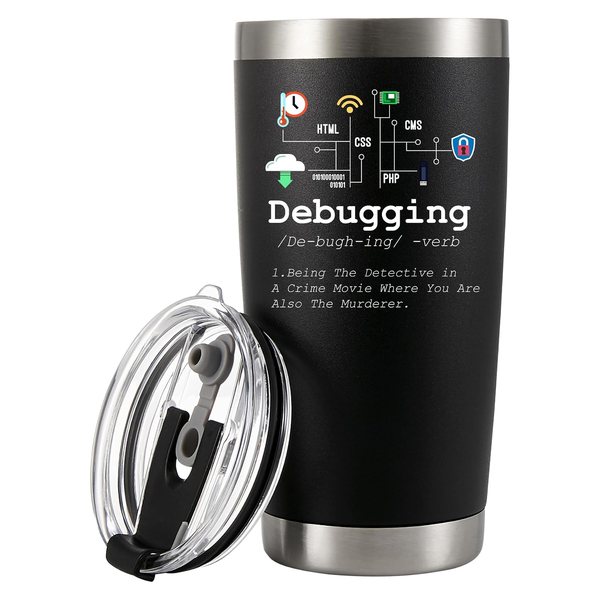 Debugging Definition insulated tumbler