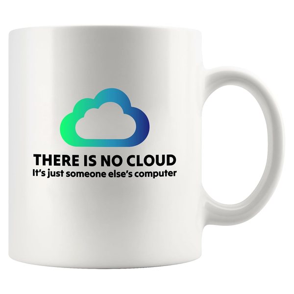 There Is No Cloud mug