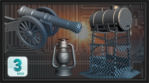 UVW Unwrapping in 3ds Max Mastered - From Beginner to Pro