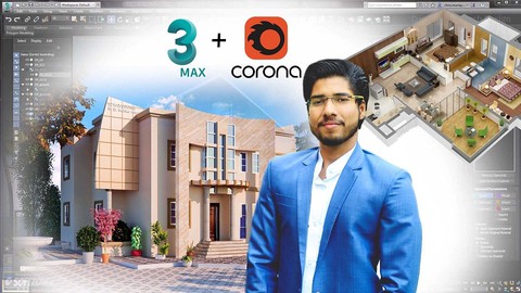 3DS Max Complete Course with CORONA Render in Hindi