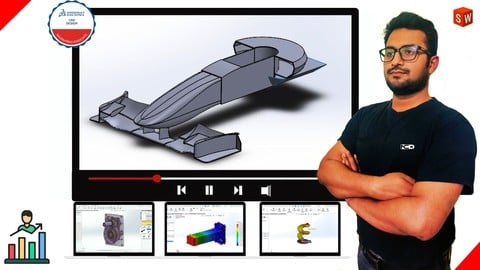 SOLIDWORKS Academy: Complete Beginner to CSWA Certified