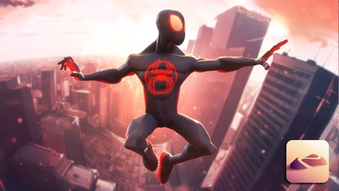 Spider-Man Full Tutorial in Nomad Sculpt