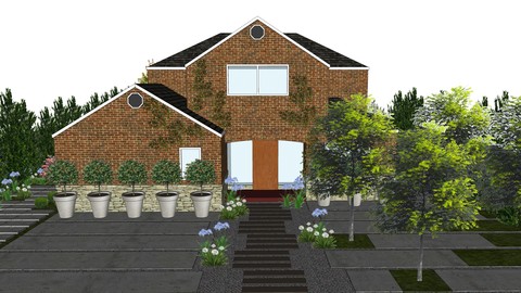 Design your Garden using Sketchup