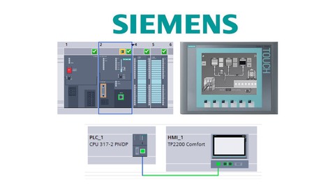 Learn Siemens S7-300 PLC & WinCC HMI or SCADA in TIA Portal