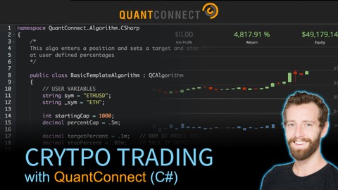 Crypto Trading with QuantConnect (C#)