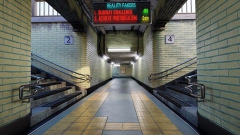 Achieve 3D Photorealism in Blender 2.8: Subway Challenge