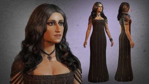 Female Game Character Creation in Blender Tutorial