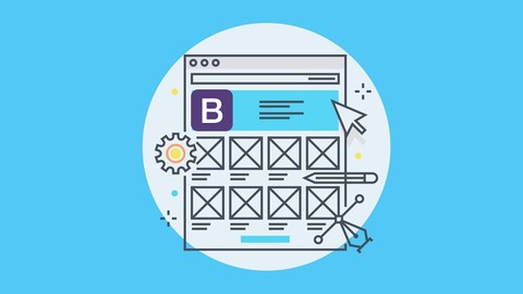 Master Bootstrap 4 (4.3.1) and code 7 projects with 25 pages