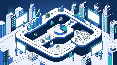 Data Analytics for Project Management with Excel, R & Python