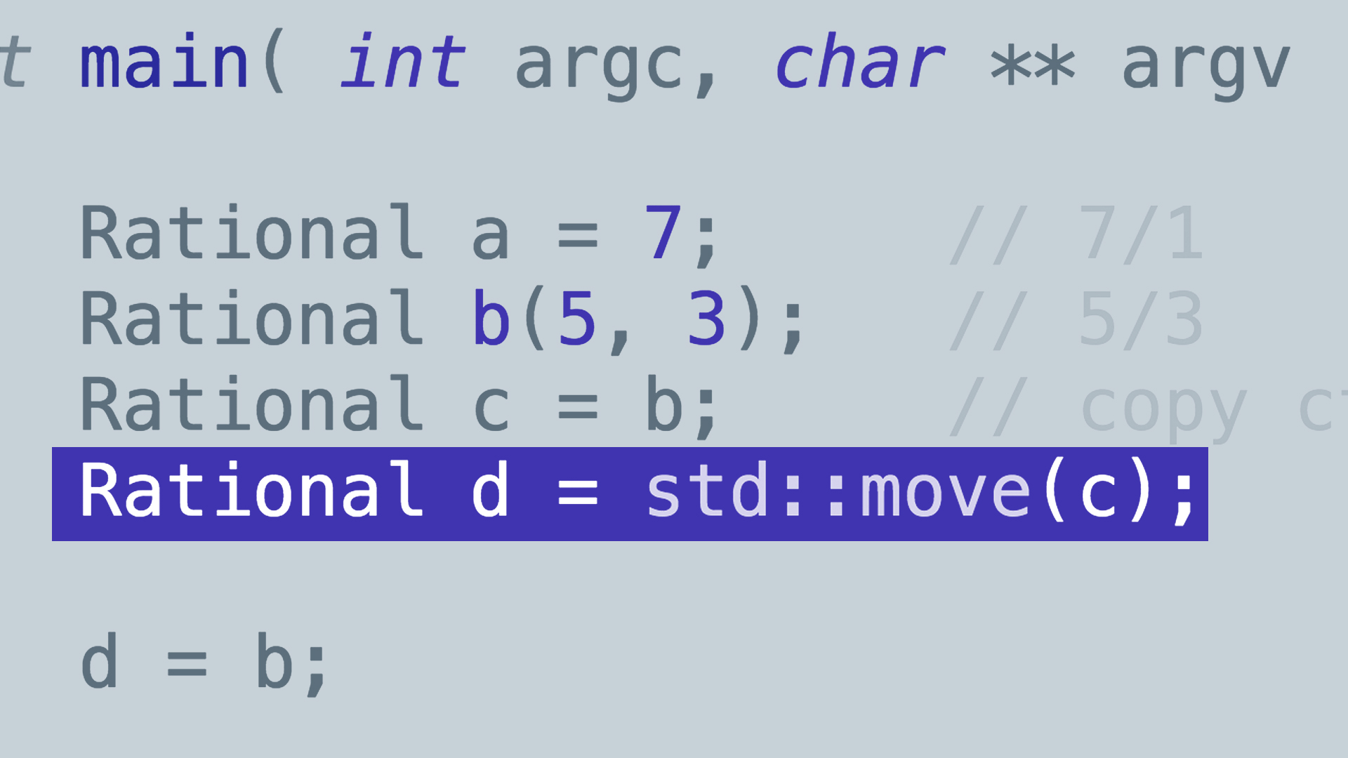 C++: Move Semantics