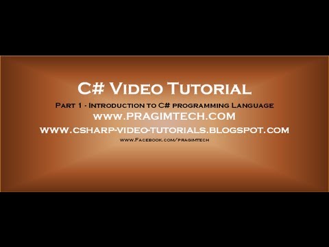 C# Tutorial for Beginners