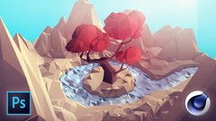 Learn Cinema 4D: Low Poly Tree