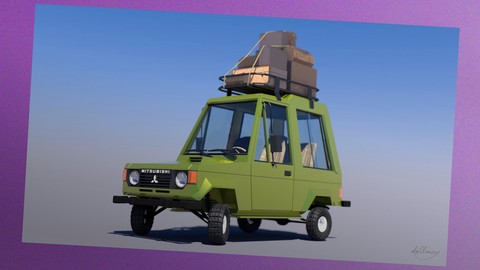Modelling the Shogun in Cinema4D use the bonus shaders!