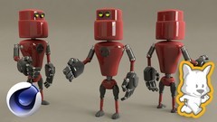 3D Character Creation in Cinema 4D: Modeling a 3D Robot