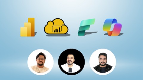 Power BI 4-in-1 Bundle: Desktop, Service, Fabric & Copilot