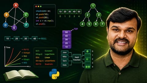 Data Structures & Algorithms Masters 2026 - C++, C & Python