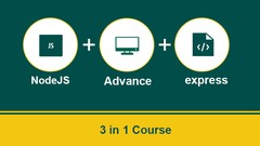 NodeJS 3 in 1: Basics of NodeJS & Express With Projects