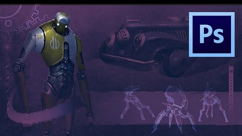 Painting Machines: Concept Art Vehicles, Robots & Weapons