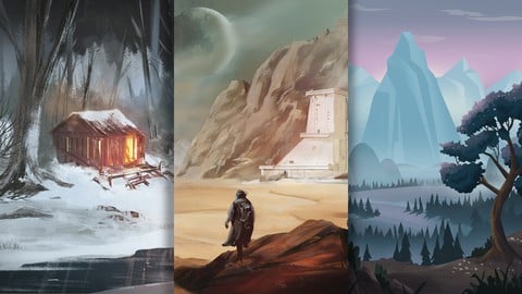 Concept Art Masterclass - Landscapes and Environments