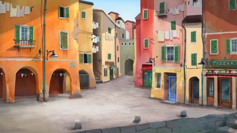 Create Pixar Style Concept Art
