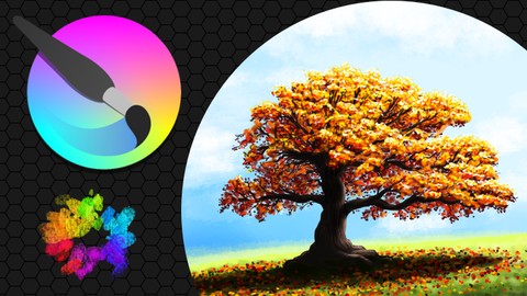 Learn Krita 5 with simple Exercises: Beginner Digital Art