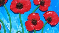 Make Your Poppies POP OUT Real to Life: Paint in 3-Dimension