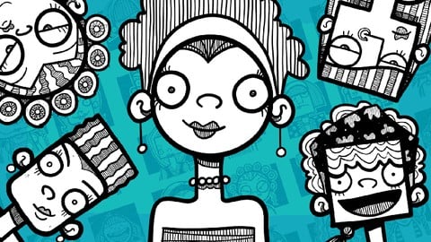 How to Draw Female Cartoon Faces for People Who Can't Draw!