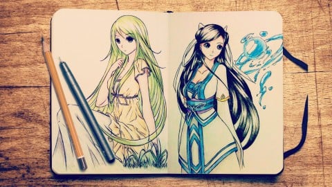 How to Draw Anime People and bodies