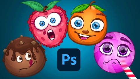 Cartoon Illustration in Photoshop- How to Draw Cute Cartoons