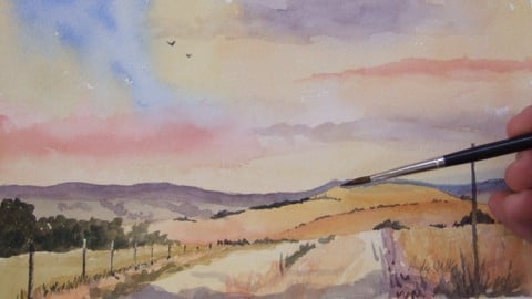 Paint Landscapes in Watercolor Part 1