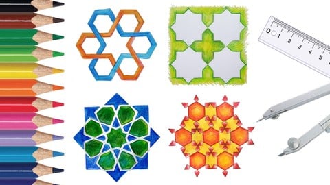 Draw Islamic Geometric Patterns With A Compass And Ruler