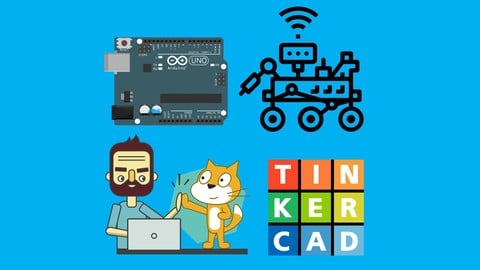 Learn Circuits  with Tinkercad: Arduino based Robots Design