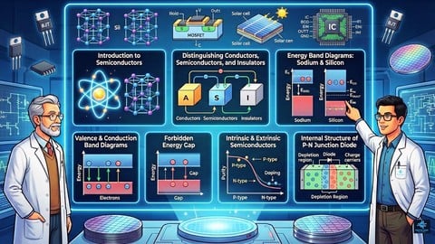 Semiconductor Physics: Foundation in Electronics & VLSI