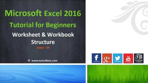 Microsoft Excel 2016 Beginner Course / Tutorials