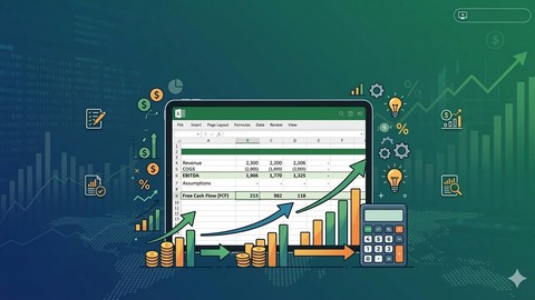 Financial Modeling in Excel & DCF Valuation - from scratch