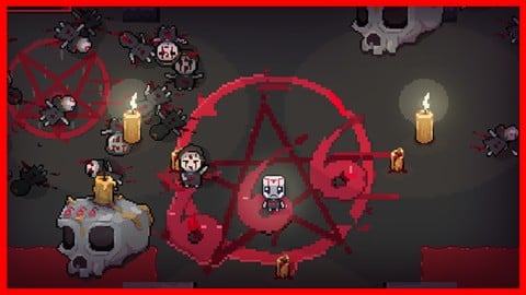 Learn pixel art and create a game, no experience needed!
