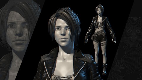 Complete Game Character Workflow 01 Character Modeling