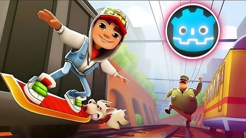 Complete Godot 4 –Build 3 Games (2D , 3D Adventure & Runner)