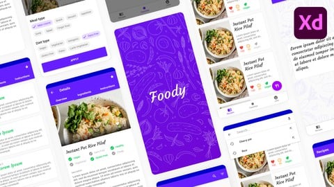 Android Material UI Design Masterclass with Adobe Xd