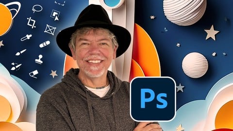 Non-Scary Beginner-Intermediate Adobe Photoshop inc New AI