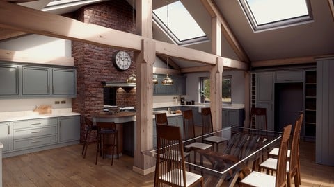Master Interior 3D Design, Modelling & Rendering In Blender