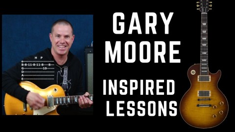 Learn lead guitar in the high octane style of Gary Moore