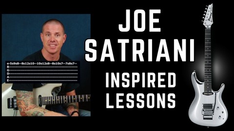 Learn lead guitar in the style of Joe Satriani