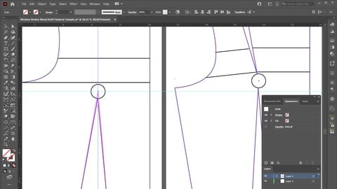 Draft a Basic Bodice Block Using Adobe Illustrator