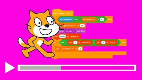 Scratch games coding for kids - Advanced Scratch 1