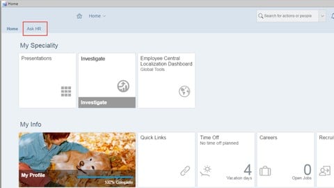 SAP SuccessFactors - Foundation Objects configuration