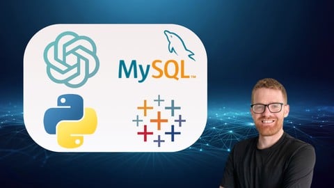 Data Analyst in Python, Tableau, SQL & ChatGPT with Projects